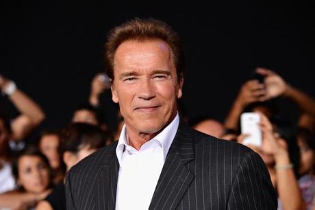 Sylvester Stallone, Arnold Schwarzenegger ed il resto del cast di I Mercenari 2 alla premiere di Los Angeles