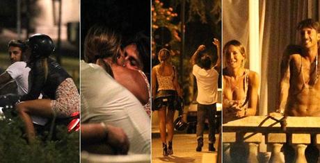 La coppia dell'estate 2012 è formata da Fabrizio Corona e Nicole Minetti - ecco le foto del bacio