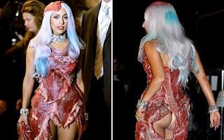 Lady Gaga's Meat Dress