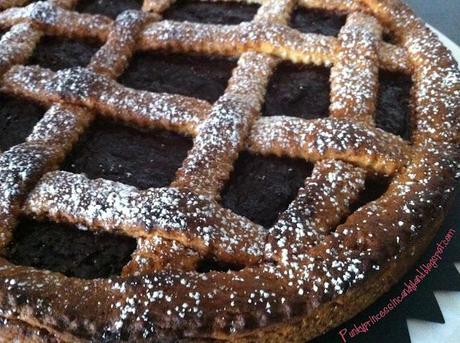 CROSTATA VEGAN CON MARMELLATA DI CILIEGIA HOMEMADE