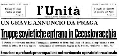 La primavera che terminò il 20 agosto 1968