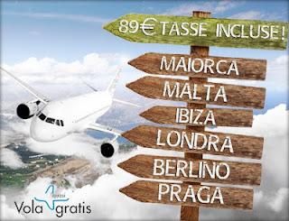Volo A/R 89 euro tasse incluse con Groupalia!