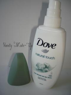 Recensione deodorante Dove Natural Touch ai sali del Mar Morto