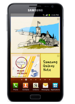 RUBRICA technology; Samsung Galxy Note