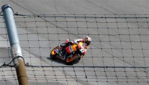 MotoGP, Indianapolis: pole position di Dani Pedrosa, qualifiche con tante cadute