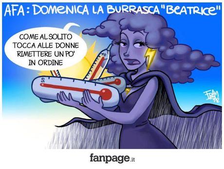 Da Circe a Beatrice passando per Lucifero e compagni, il fuoco è maschio e la tempesta è femmina