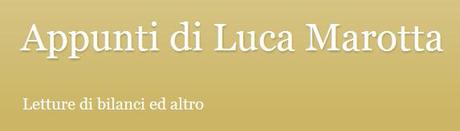 Luca Marotta Blog Luca Marotta Blog Una collaborazione speciale con il dott. Luca Marotta
