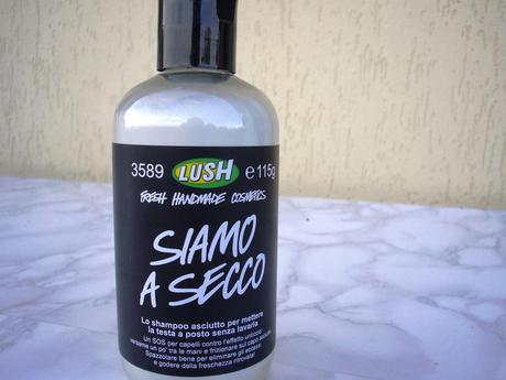 LUSH Dry Shampoo | Siamo a Secco