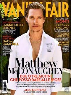 Mattew McConaughey in Dolce & Gabbana su Vanity Fair Italia