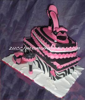 Fashion shoes cake