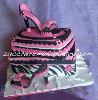 Fashion shoes cake