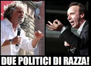 Grillo e Benigni, due politici di razza. C'è poco da ridere!