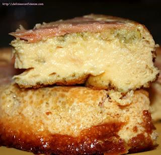 Souffle al salmone e pesto al pistacchio