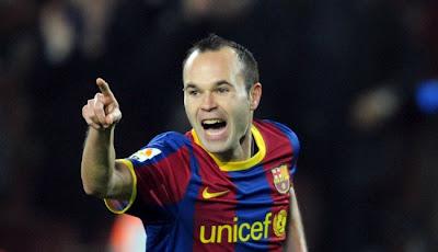 Andres Iniesta vince il titolo di Uefa Best Player 2012