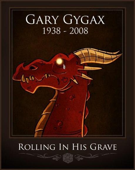 In Memory of Gary Gygax (Roll for read)