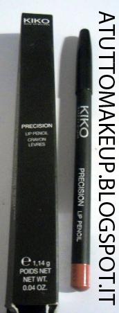 Kiko Precision Lip Pencil: swatch & review