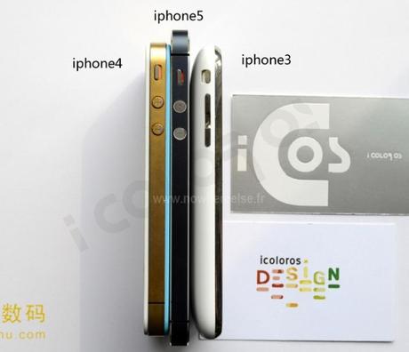 Foto nuova generazione iPhone e confronto con iPhone 4 e 3GS