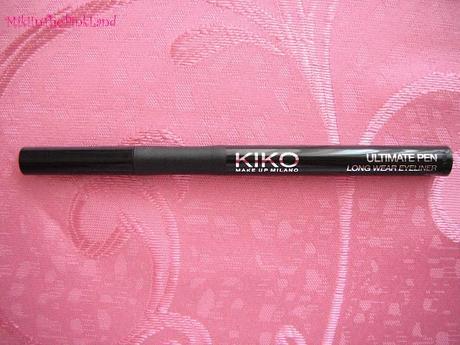 Kiko Ultimate Pen Long Wear Eyeliner: swatches