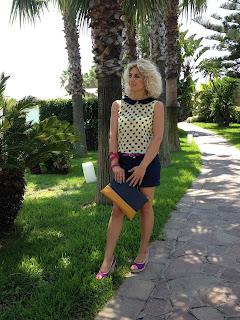 Pizzi, merletti, fluo e pois #outfit Pizzi, merletti, fluo e pois #outfit