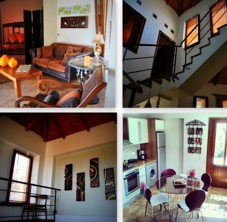 petra living room Poikilma Villas.