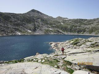 Rifugio Tita Secchi e il Lago della Vacca