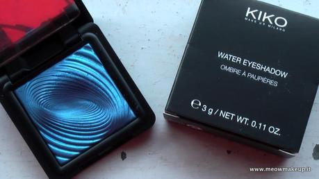 Haul KIKO Active Colors e nuovi water eyeshadow