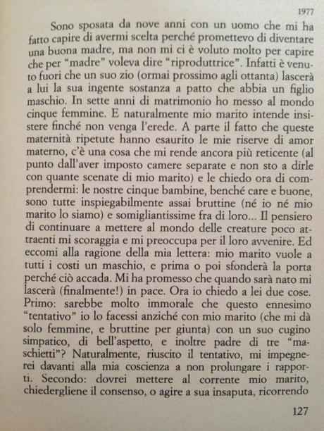 Cara Donna Letizia, una serie di estratti