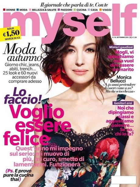 Monica Bellucci Myself Settembre DG