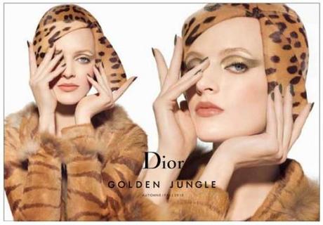 Golden Jungle Dior: i colori della giungla nella nuova collezione make up autunno 2012