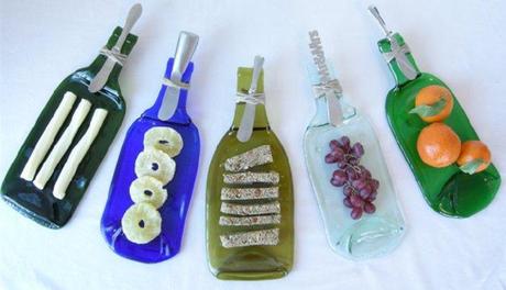 Idee per riciclare contenitori e bottiglie di vetro