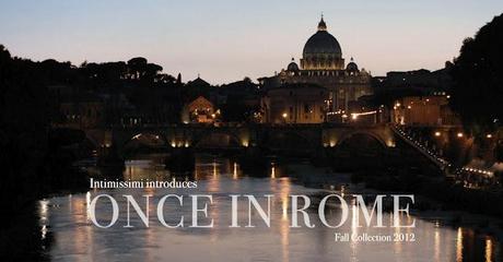 Intimissimi 'A journey in Rome' la collezione autunno 2012