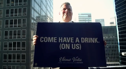 Fenomenale: Stop Working, get drinking :-) Ultimat Vodka