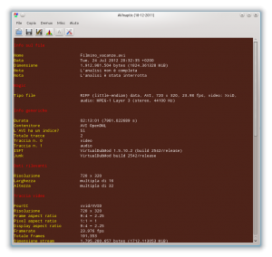 AVInaptic AVInaptic2: ottenere informazioni sui video tramite interfaccia grafica