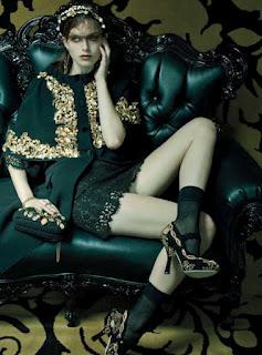 Paméla in Dolce & Gabbana su Elle Quebec Paméla in Dolce & Gabbana su Elle Quebec