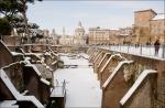 Visioni formali e informali di Roma sotto la neve