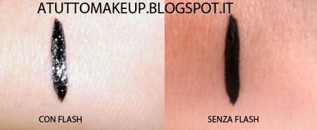 Essence Liquid ink eyeliner waterproof: swatch e review