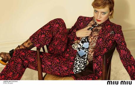 Miu Miu ADV Campaign for F/W 2012