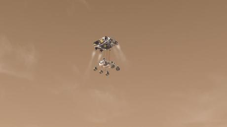 Sonda e modulo di discesa Mars Science Laboratory “Curiosity”