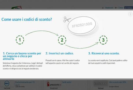 Codice di sconto : risparmio creato, guadagno assicurato !