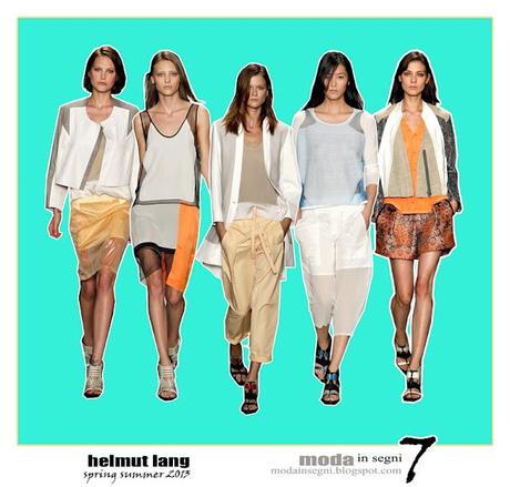 Le pagelle: HELMUT LANG SPRING SUMMER 2013