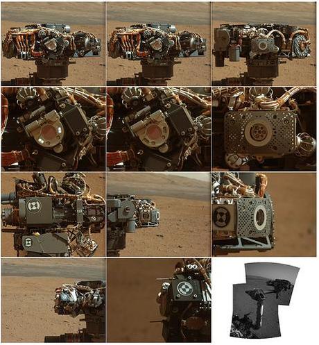 Curiosity Sol 32 Mastcam Left robotic arm