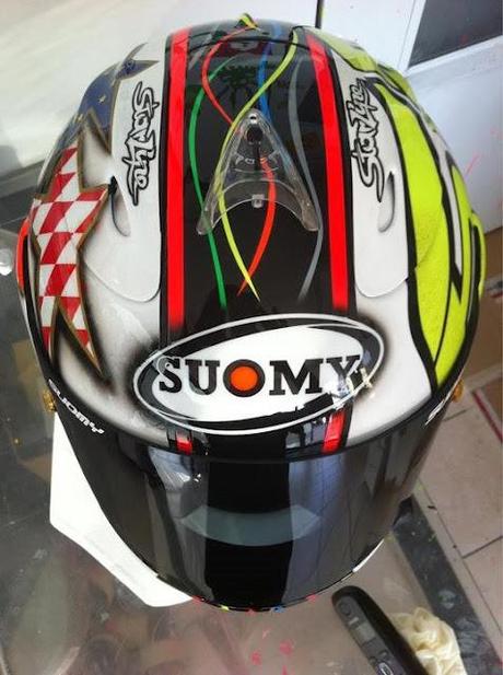 Suomy Excel L.Capirossi Test Brno MotoGP 2012 by Starline