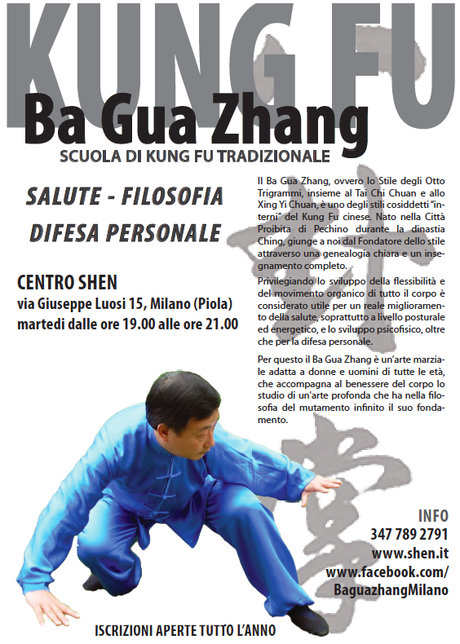 Riapre la scuola milanese di kung fu Ba Gua Zhang