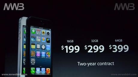 prezzi iphone 5 con contratto di 2 anni