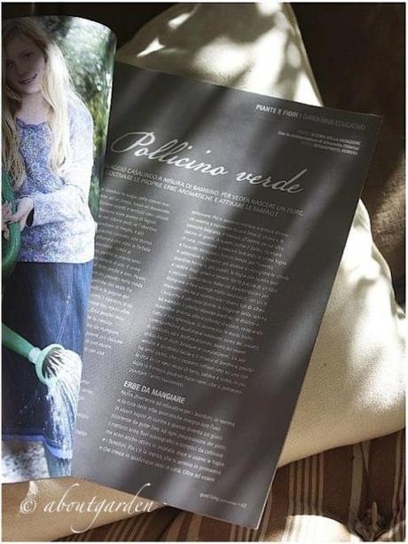 Good Living sett. 2012 pollicino verde