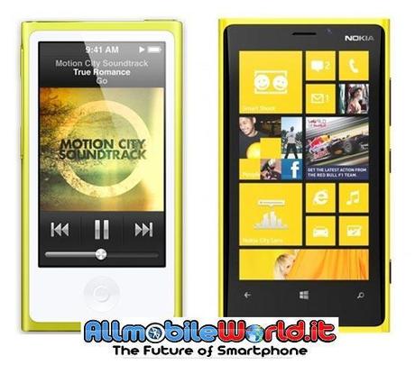 Nuovo iPod Nano Apple uguale al Nokia Lumia 920 ? Si tratta di plagio !?