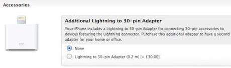 Apple regala l’adattatore del connettore Lightning? No