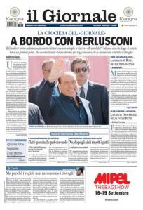 Berlusconi: serve una  guida vera, ed è salito in barca con il navigatore satellitare. Ma non era Lele Mora l’autista?