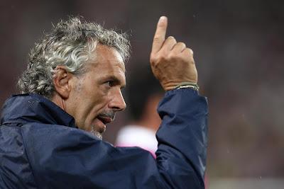 Donadoni polemizza con Mazzarri: Donadoni polemizza con Mazzarri: