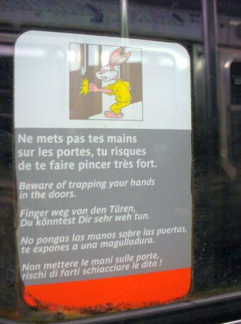 lapin_ratp Serge, il coniglio rosa della metro